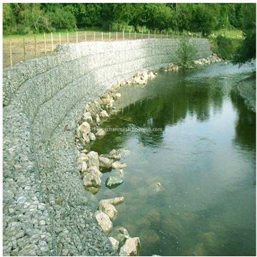 Grillage hexagonal de boîte de gabion