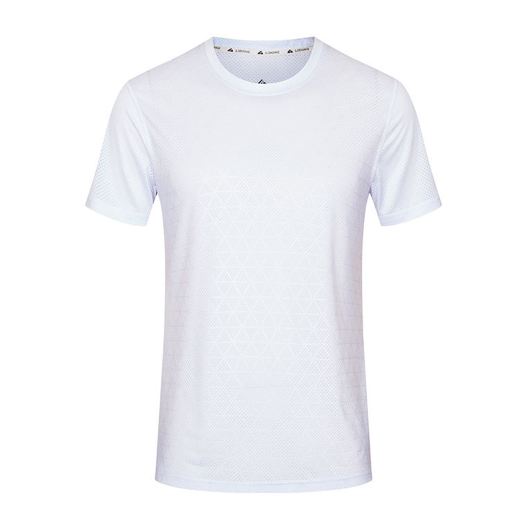 Wholesale Custom Plain Men Sport Workout T-shirt