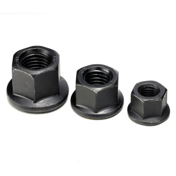 Carbon Steel Metric Hex Flange Nuts M20 M22 M28