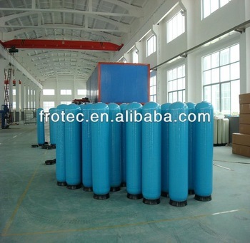 Blue Color FRP Water Tanks with top/bottom distributor