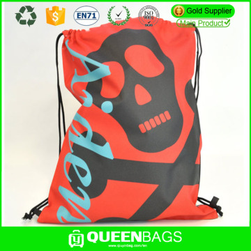 Wholesale Cheap Small Cotton Custom Drawstring Bags, Most Popular Best Selling Promotional Polyester Drawstring Backpack