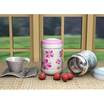 Graceful Stainless Steel Lunch Box  YF-RB02-350