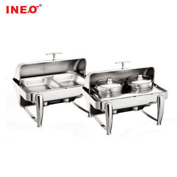 Stainless Steel Buffet Soup Warmer Pot - Soup Warming Equipment