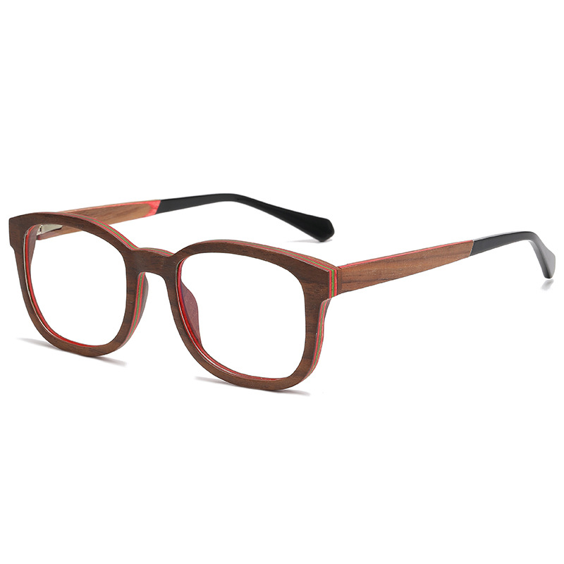 Luxury Walnut Optical Eyeglass Frames
