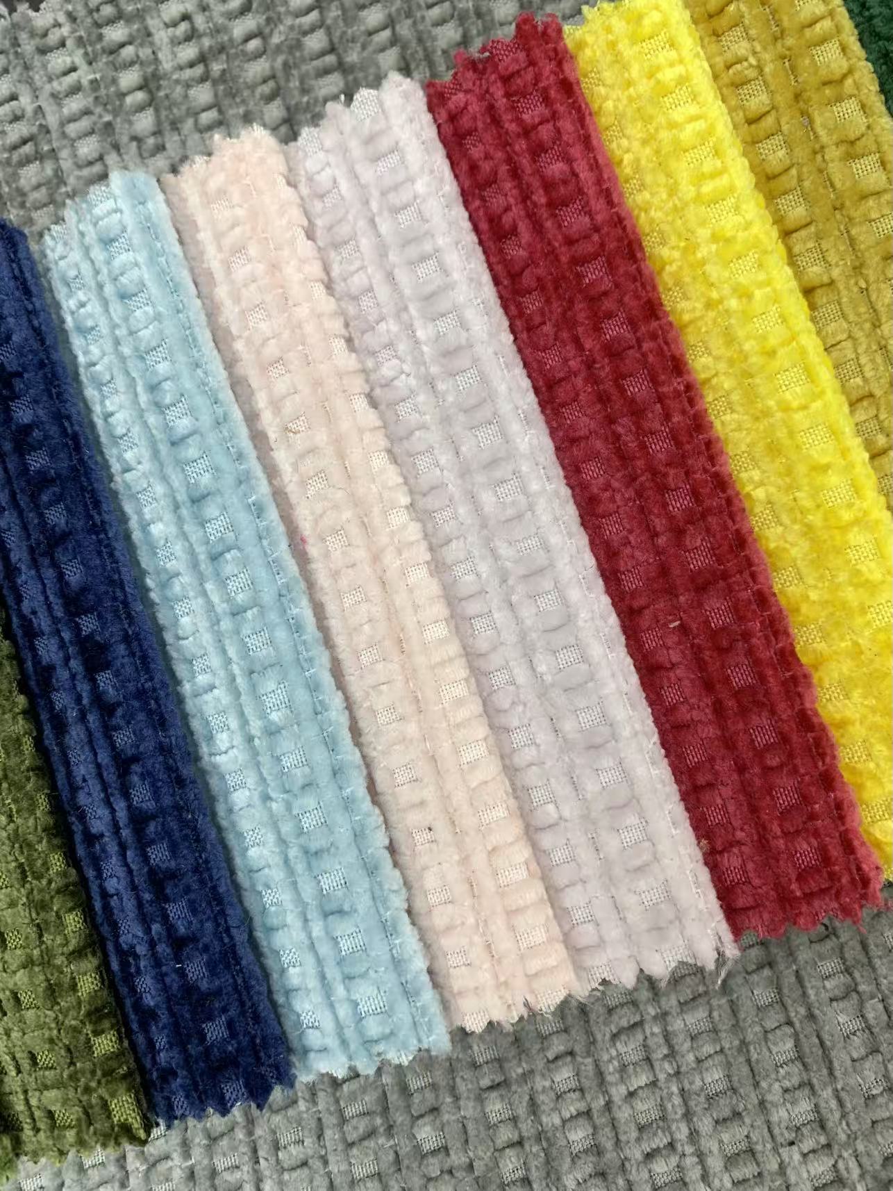 Chenille Fabric Material