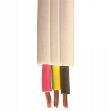 Cable de cables 2c + E Flat Twin y Tierra