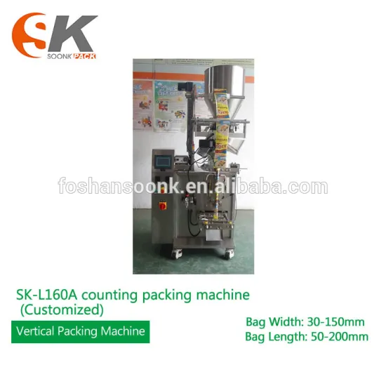 price SK-160A small vertical automatic capsules counting plate packaging machine