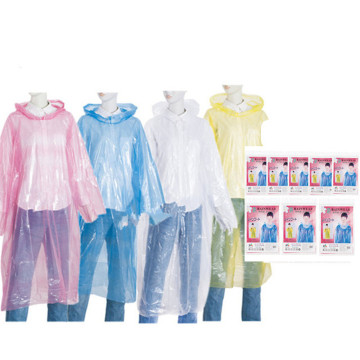 Mujeres desechables de ventas de moda impermeable impermeable