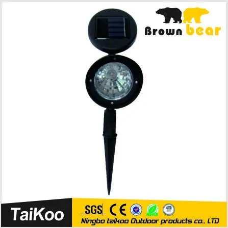 factory hot 1pc white led solar garden light garden lamp