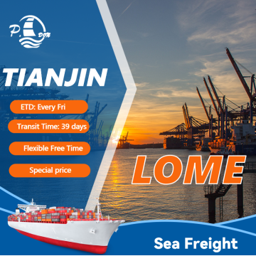 Envio de Tianjin para Lome