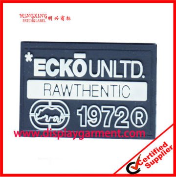 rubber patch sticker,rubber patches,raised rubber logo patch