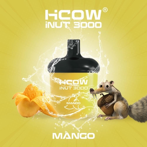 HCOW INUT 3000 Puffs 8ML Disposable Vape