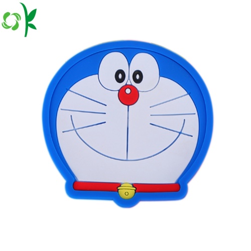 Coaster Eco-amigável do copo do silicone dos desenhos animados para a venda