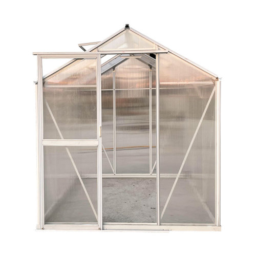 Invernadero de jardín de policarbonato con marco de aluminio Skyplant