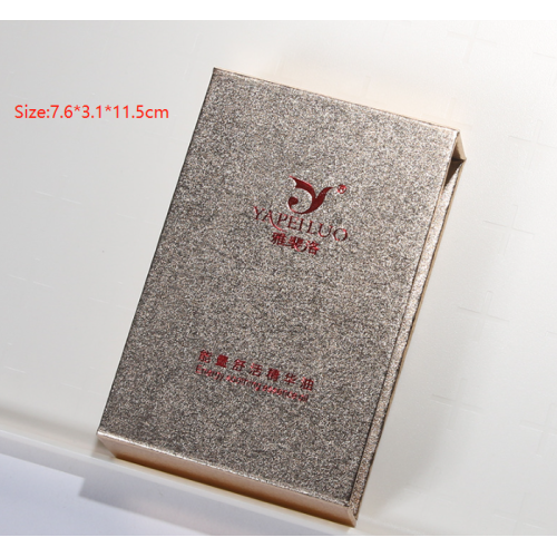 Golden Packaging Jewelry Box Perfume Essential Oil Packaging