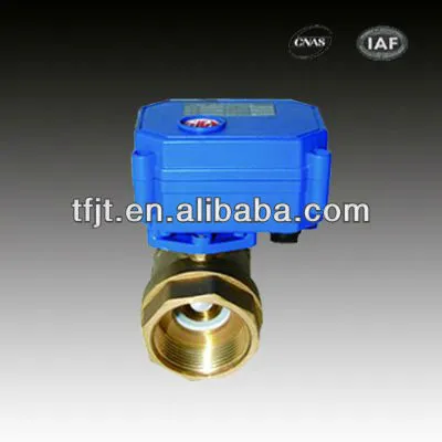 2-way 220v HVAC Motorized ball Valves for automatic control