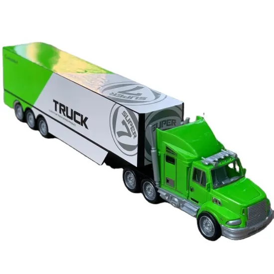 1:32 Scale Promotion Gift Toy Cars and Trucks: Friction-Driven Inertial Large Plastic Toy Trucks