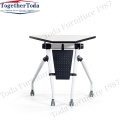 Professional folding training table with caster