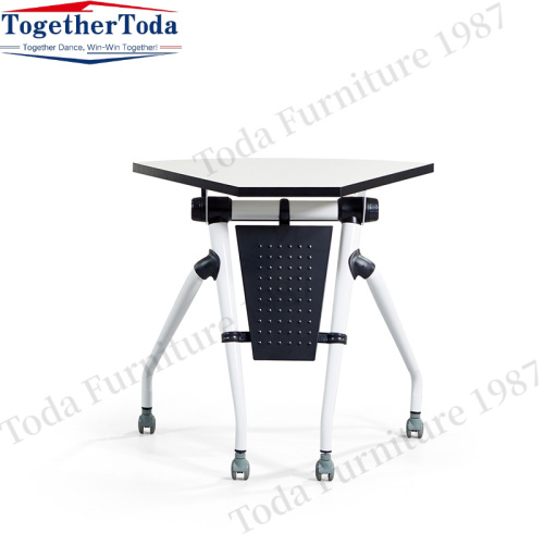Office Folding Training Table Professional folding training table with caster Manufactory