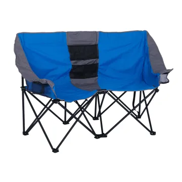 Luxury Double Seat Foldable Camping Chair for 2 People