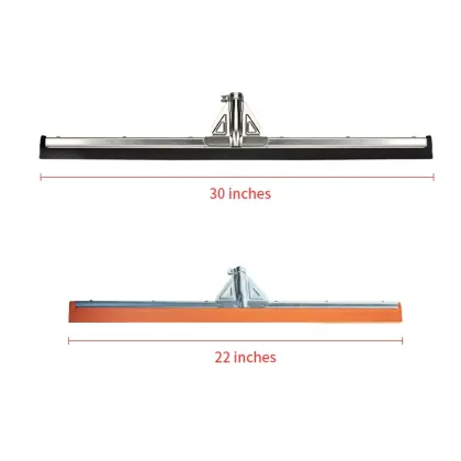 Black Industries Heavy Duty Double Moss Floor Squeegee for Uneven Wet Floors