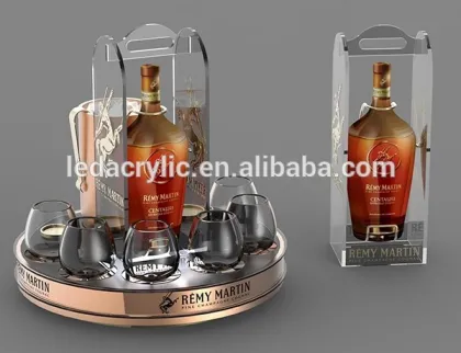 Remy Martin Service Tray with bottle cradle