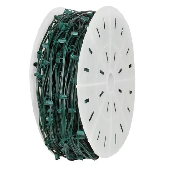 500ft C9 Light Spool SPT-2 Green Wire