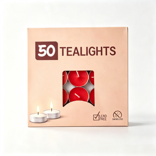 Wholesale Colorful Scented Tealight Candles with Packaging