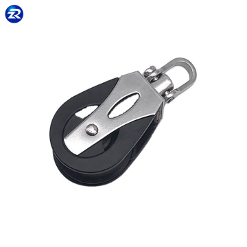 Wholesale Stainless Steel Swivel Pulley Blocks with Single Nylon Sheave for Pilates