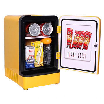 Dual-Use 4L Home Car Use Refrigerators Ultra Quiet Low Noise Car Mini Refrigerators Freezer Cooling Heating Box Fridge