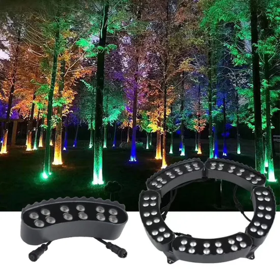 Outdoor Parks Villas: IP65 Waterproof Flood and LED Tree Lights