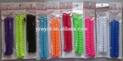factory supply magic curly elastic lazy shoelaces no tie shoelaces without MOQ
