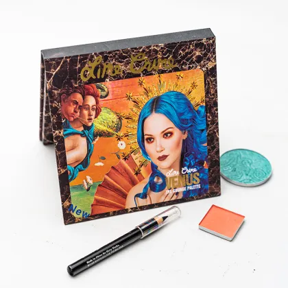 Waterproof Cosmetic 4 Colors Eyebrow Powder Eyebrow Box