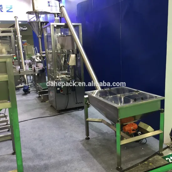 Automatic Rotary Basil Powder Bottles&Cans Filling Machine, Auger Filler