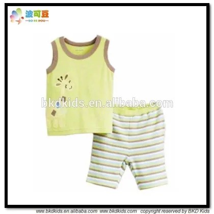 BKD2015 new arrival training baby clothing sets