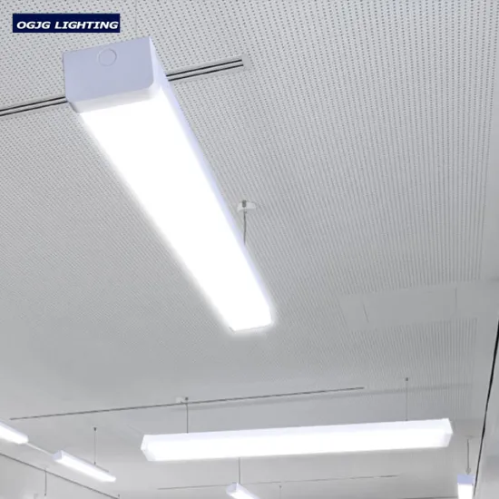 Emergency Battery Aluminum Heatsink LED Linear Batten Fixture
