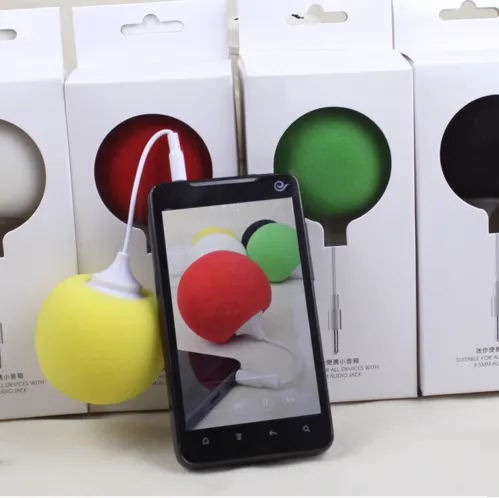 Sponge ball audio speaker mini speaker