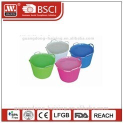 Round Handy basin w/lid 14/26/38L