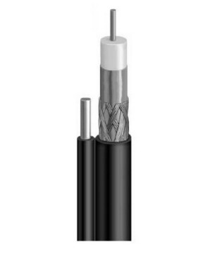 Coaxial Cable RG6 with Messenger (SH-RG6+Messenger)