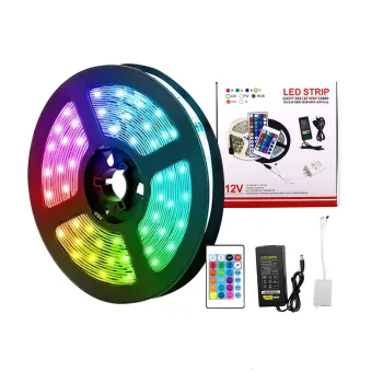 12V 5050 RGB 30D LED Strip Lights for Interior Decoration (TV Background, Kitchen)