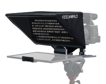 Feelworld TP16 Téléprompteur pliant 16 pouces pour iPad - support horizontal et vertical