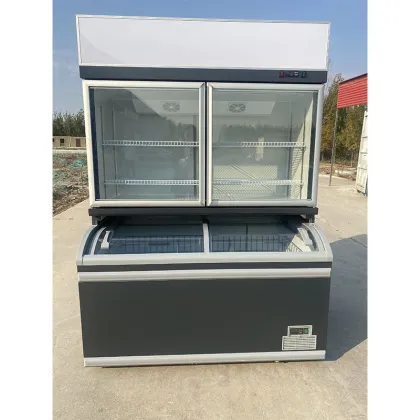 Horizontal Chest Freezer for Supermarket Refrigeration
