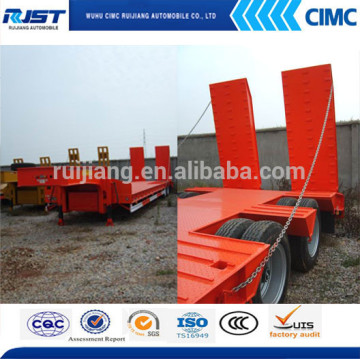 2015 China Cheap & Best price ,high quality Two-Axle Low Bed Semi-Trailer