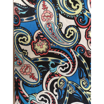 Pasiley Design Rayon Challis 32S Printing Fabric