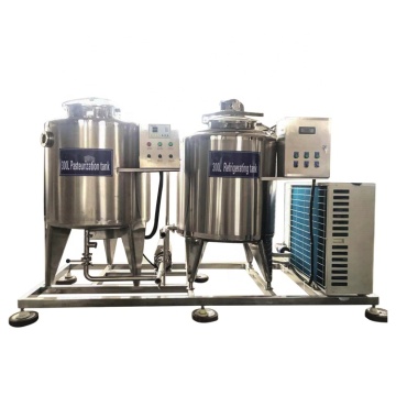 Double Milch Milk Pasteurizer Tank - Efficient Dairy Processing Equipment