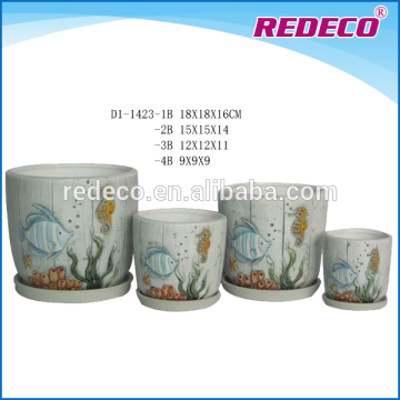 Ceramic flower pots wholesale