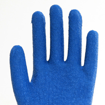 Polyester Shell Latex Coated Firm Safety Gloves