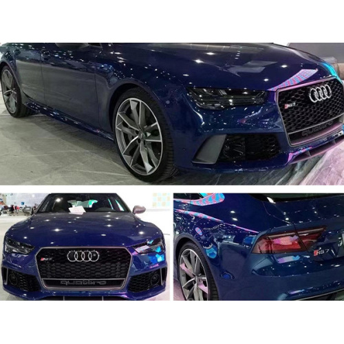 Super Gloss Midnight Blue Car Wrap Vinyl