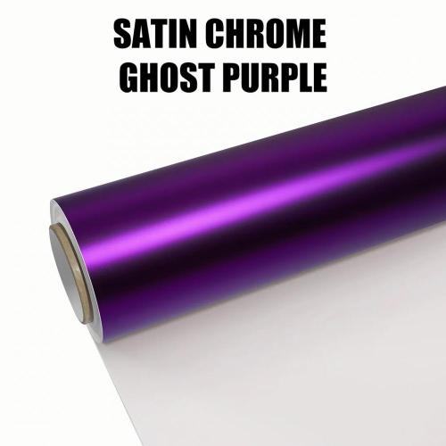 China Satin Chrome Ghost wrapping foil Factory