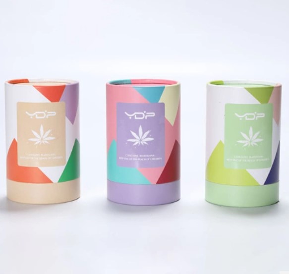 The Fine Fashionable CBD Cylinder Box